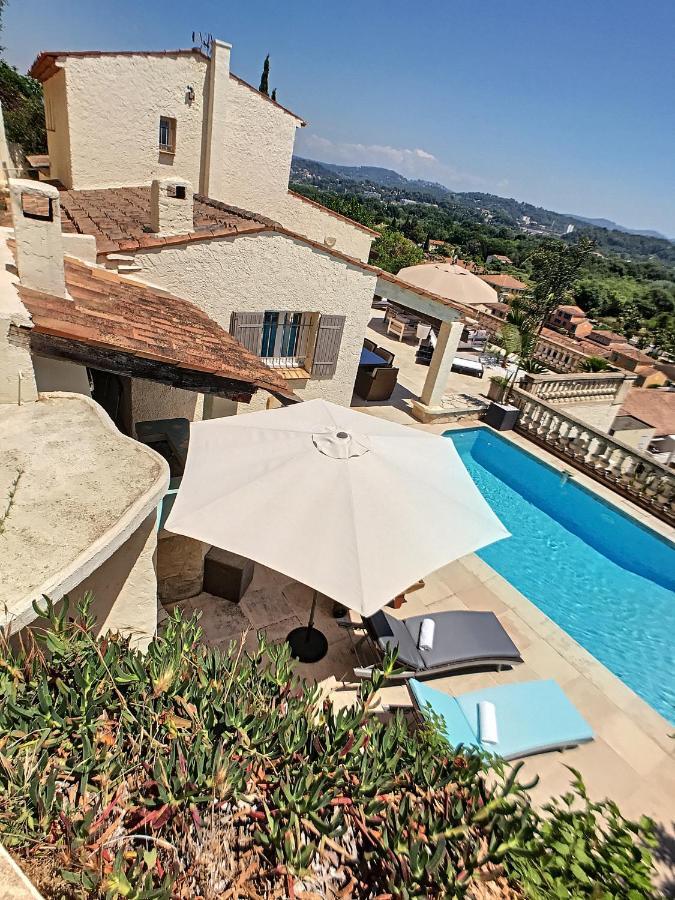 3 Bedrooms Villa Near Cannes - Pool & Jacuzzi - Sea View Mandelieu La Napoule Ngoại thất bức ảnh